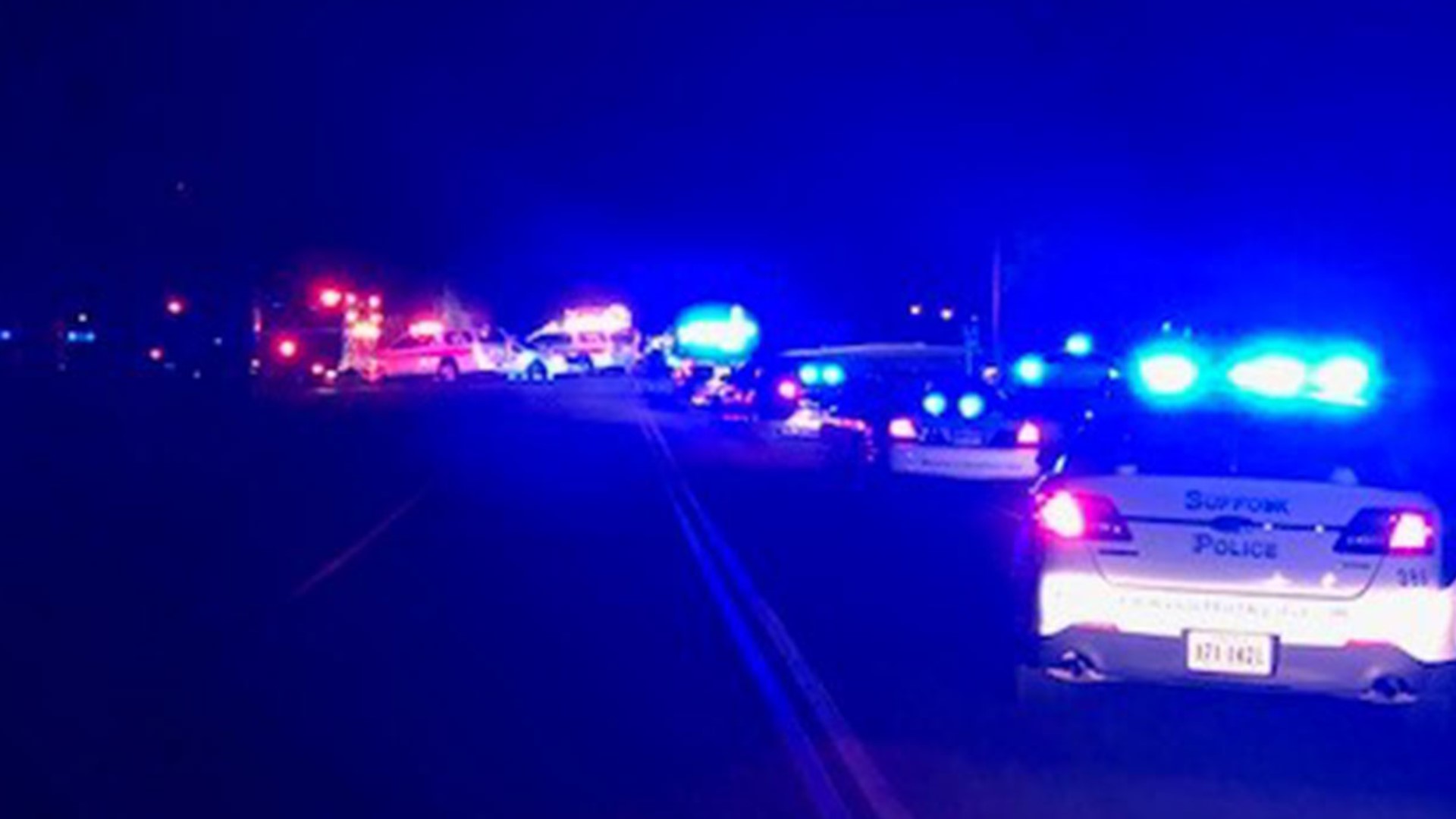 One person dead, two hurt after two-car crash in Suffolk | 13newsnow.com