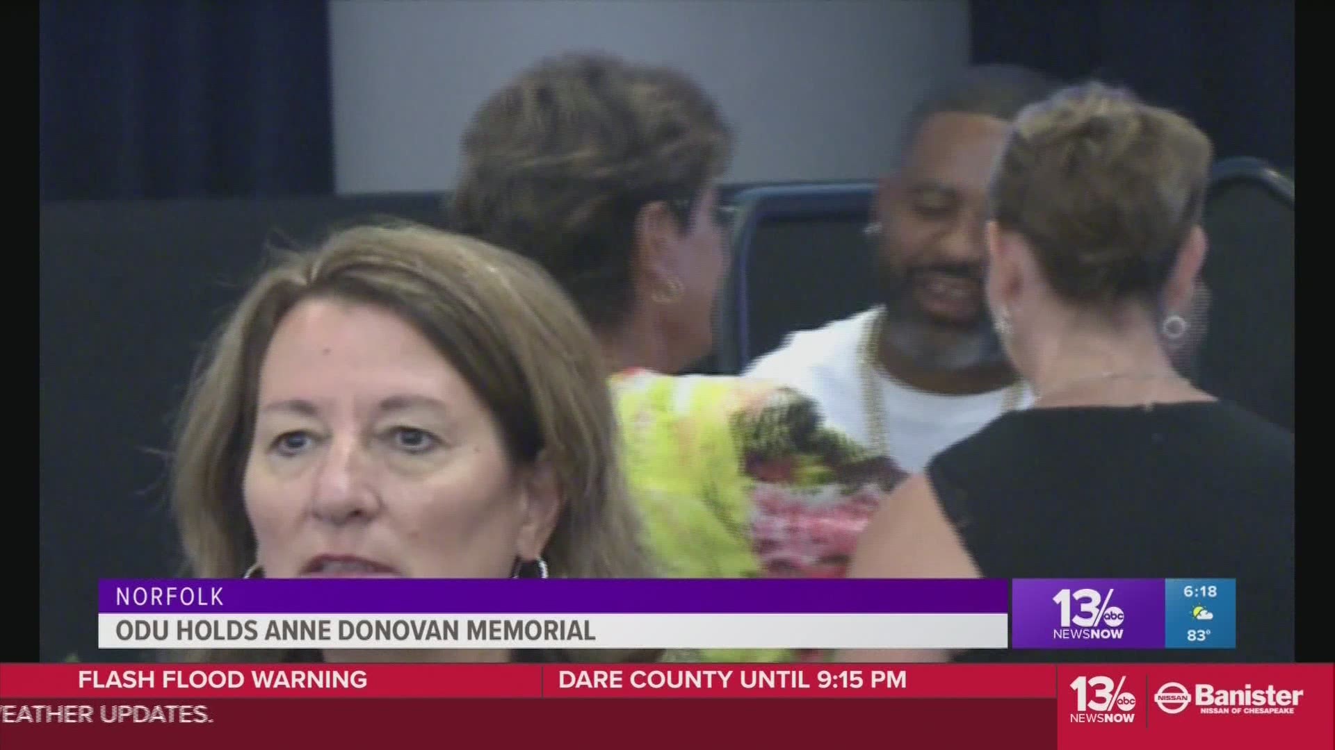 Basketball Hall of Famer, Anne Donovan was honored by friends, family and teammates at a memorial from Old Dominion University.