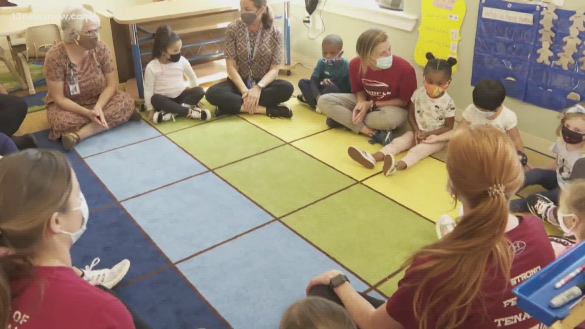 According to the report, child care costs more than 10% of a families' average income.