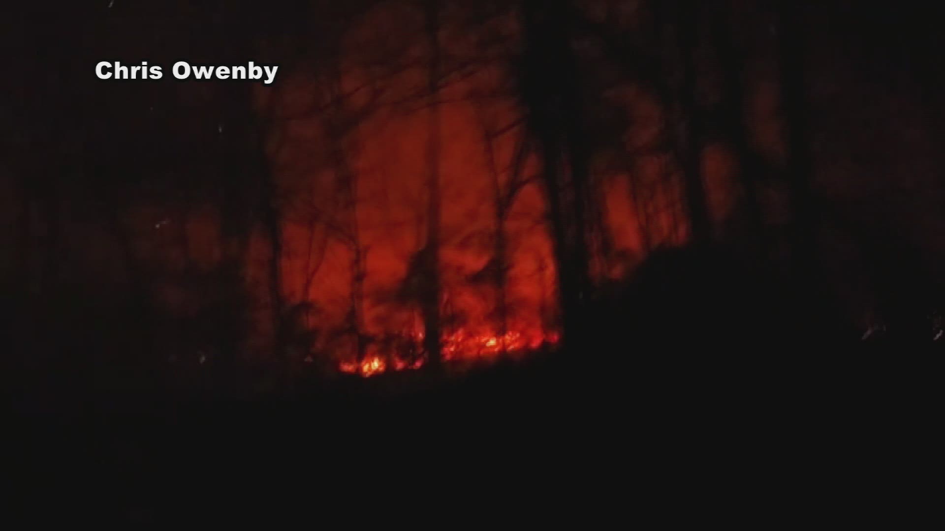 With a wildfire burning all around them and the only road blocked by flames, guests and visitors huddled in the lobby of Gatlinburg's Park Vista hotel.