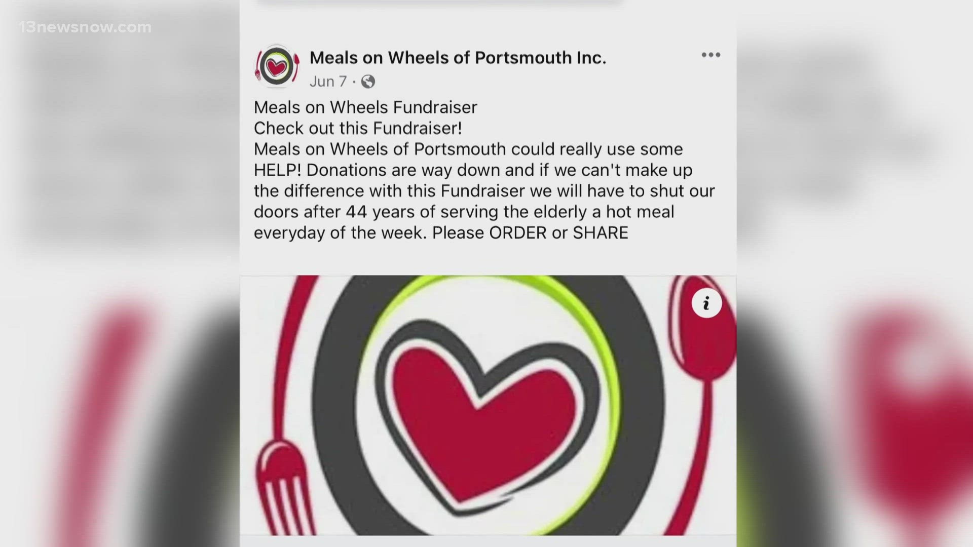 Meals on Wheels of Portsmouth is closing after delivering hot food to people's doorsteps for decades.