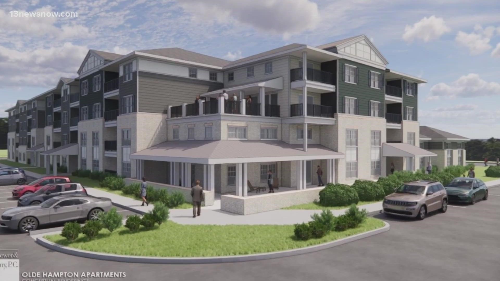 A multi-million dollar project to build hundreds of new homes and storefronts in Hampton is moving forward.