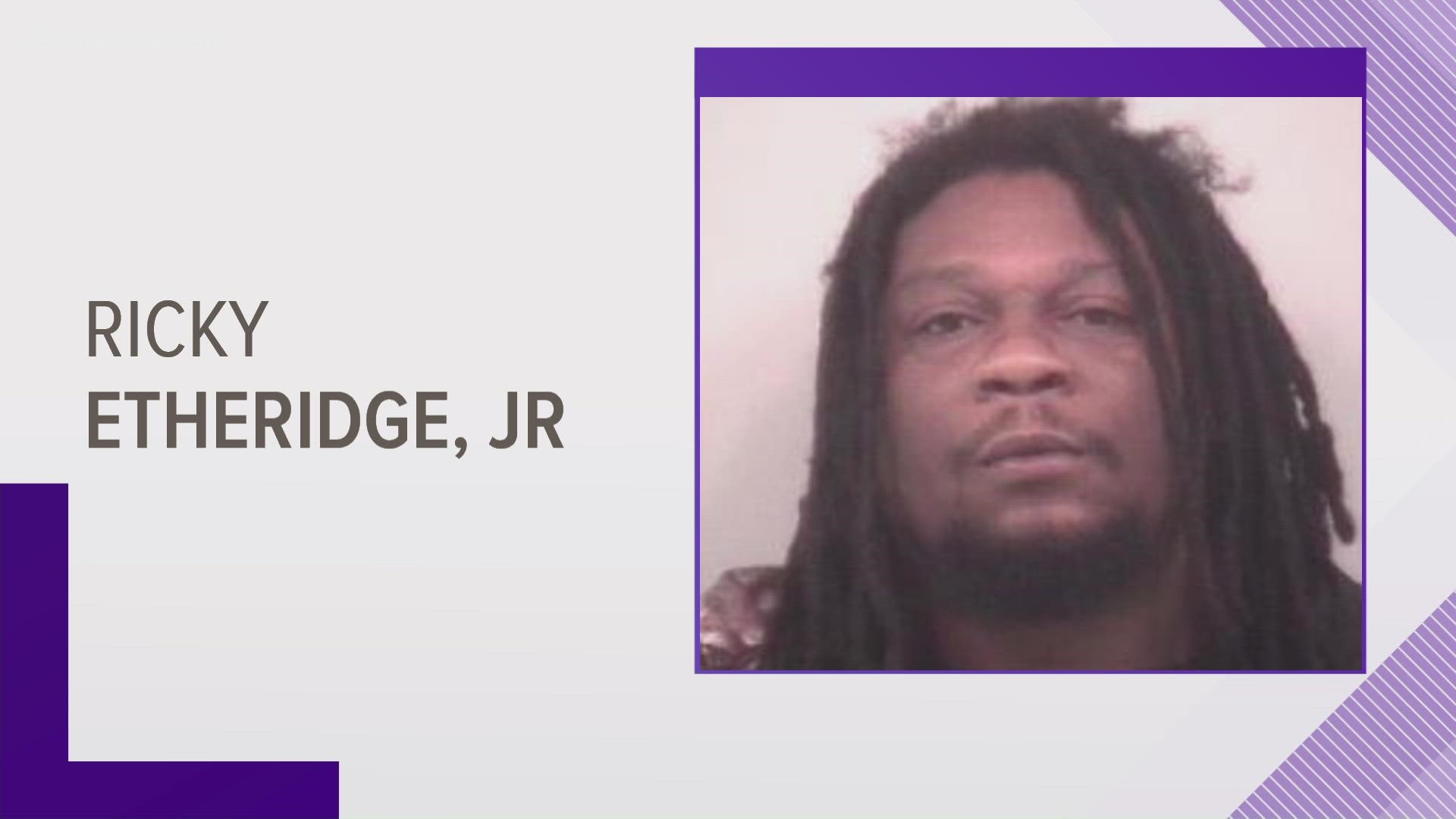 Ricky Etheridge, Jr. is accused of shooting and killing 18-year-old Jaquan White, 39-year-old Takeyia Berry, and 3-year-old Allura Pledger.