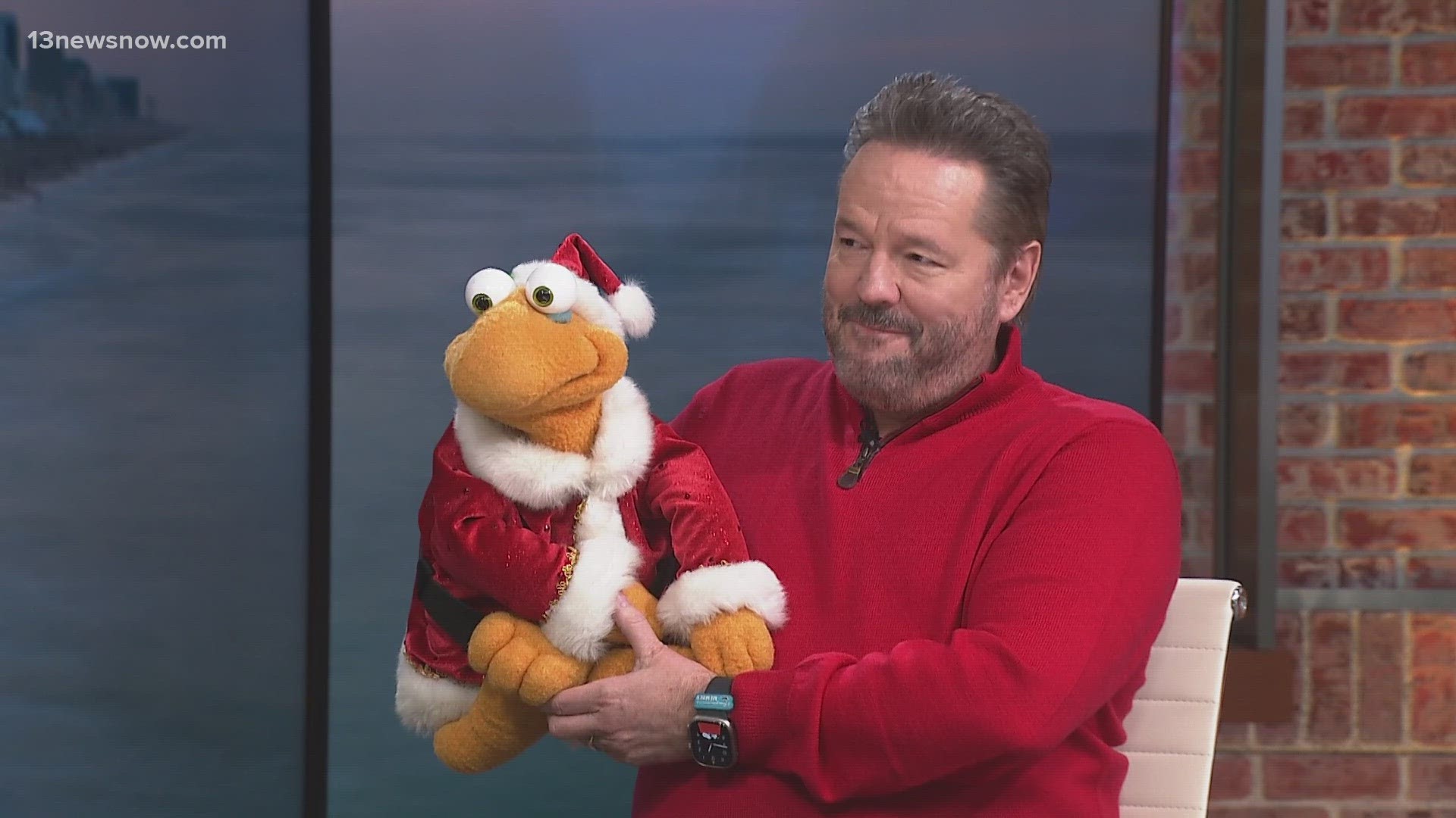 Terry Fator is hitting the stage tonight with "A Very Terry Christmas" show. This is the first time he's taken the Christmas show on the road.