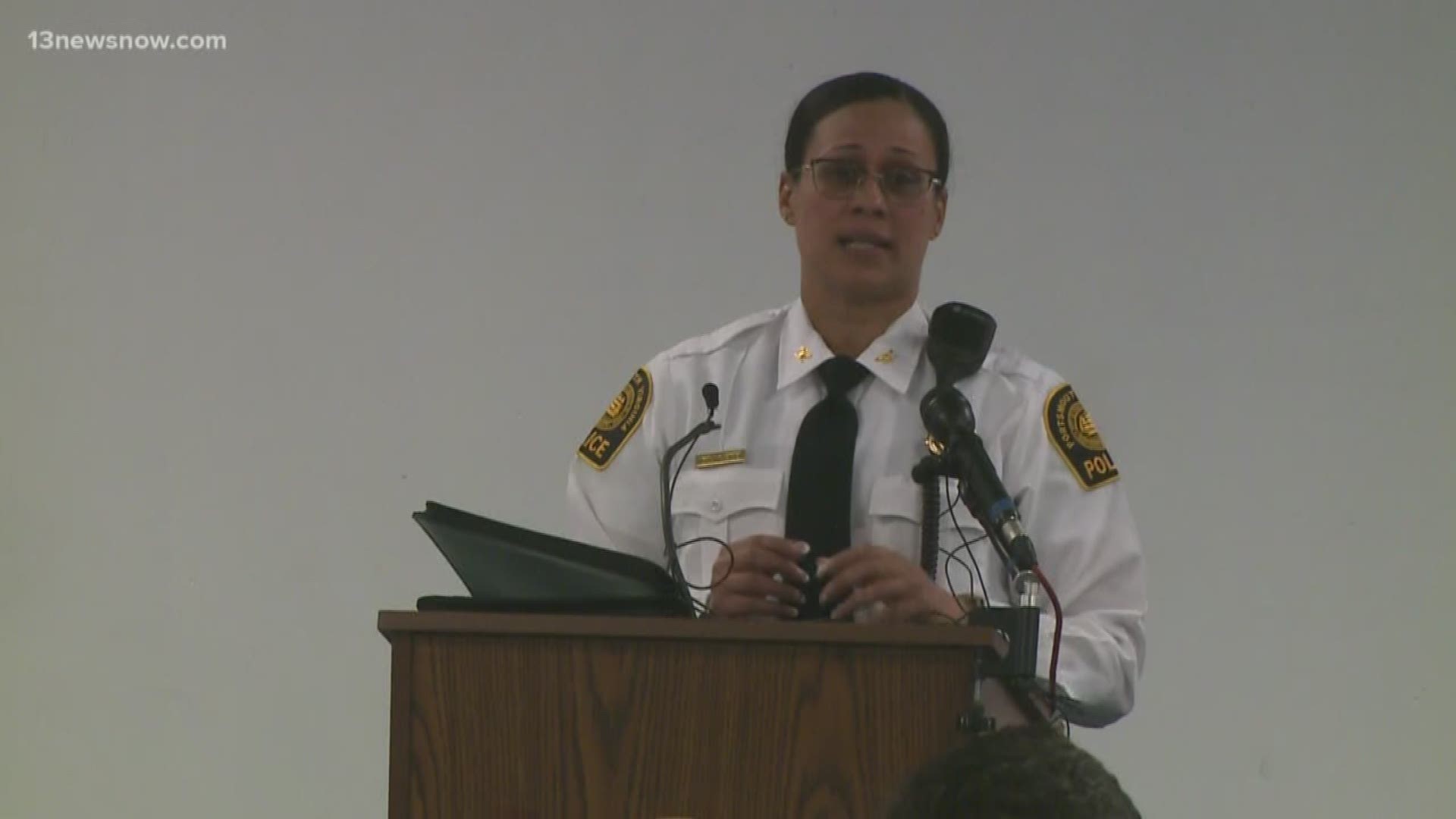 Just a few months after Tonya Chapman handed in her resignation, Portsmouth has announced their new police chief -- interim chief Angela Greene.