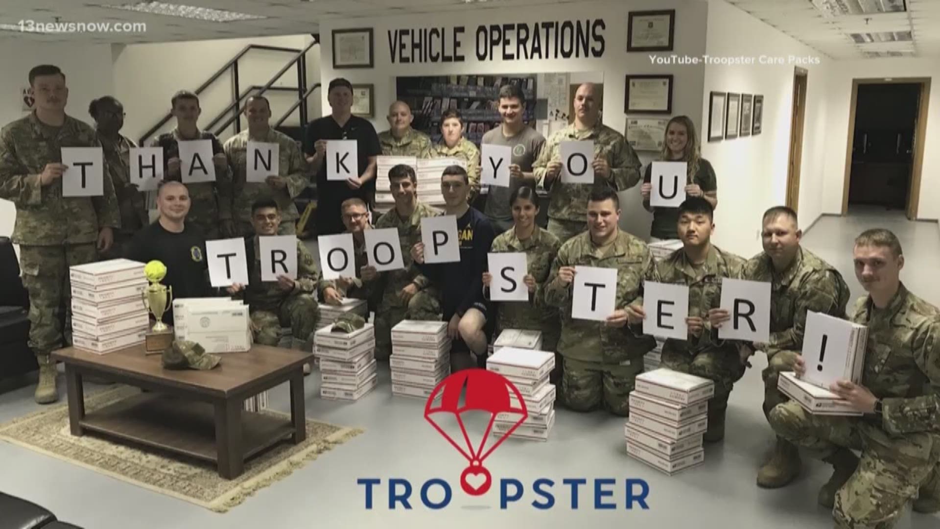The Norfolk nonprofit usually sends care packages to military personnel deployed overseas. They hope to use their facilities to send packages to medical workers.