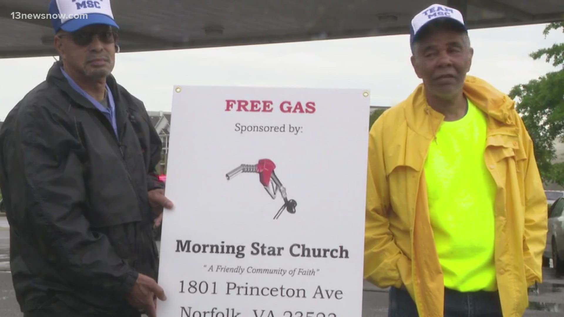 According to event organizers, the back-up became a "safety concern," but drivers still got a voucher for free gasoline.