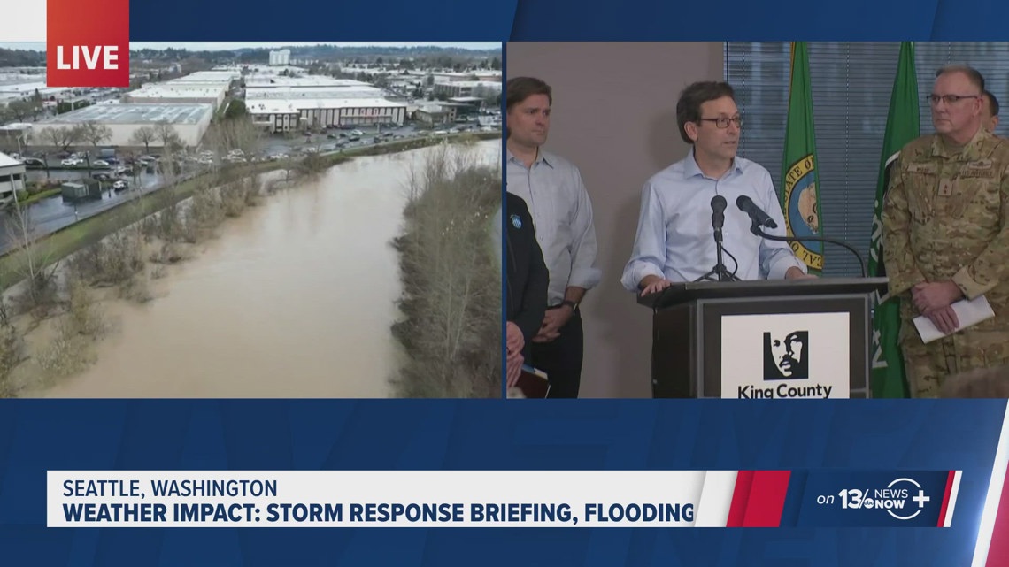 Leaders in Washington state share updates after massive flooding leads ...