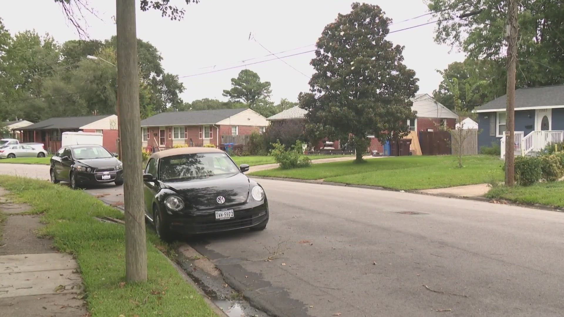 The incident happened Saturday afternoon. Chesapeake police were called to the 1300 block of Drayton Road for a report of shots fired.