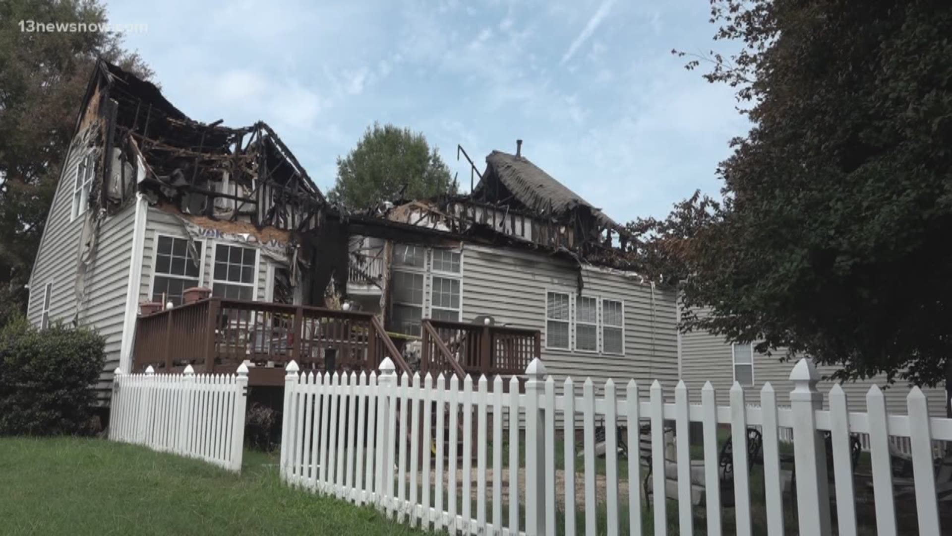 Neighbors are stepping in to help a James City County family after they lost everything in a house fire this week. The father has been active in the military for almost 30 years.