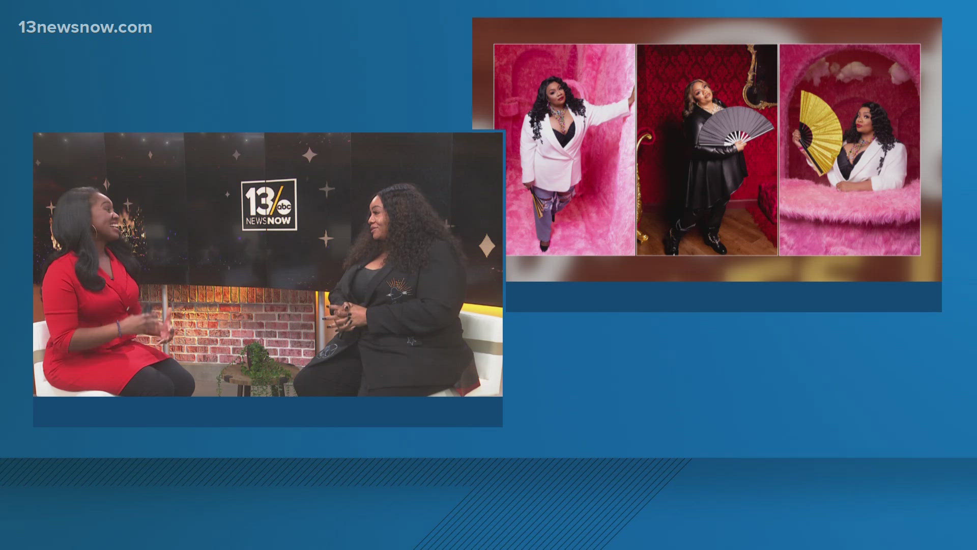 The Emmy-nominated actress is performing live at the Funny Bone tonight.