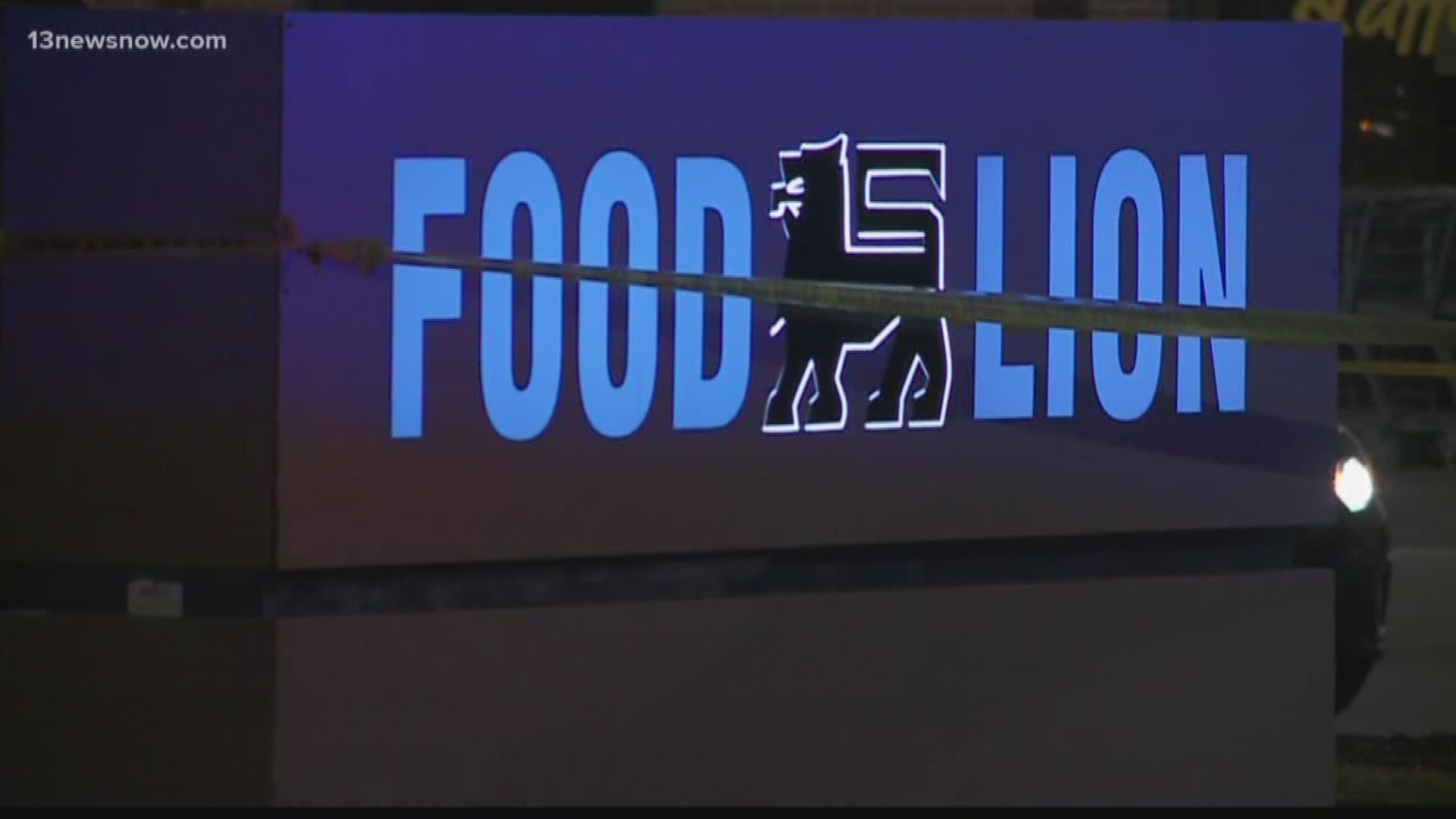 A man is dead after being hit by a car in the Food Lion parking lot on Tidewater Drive.