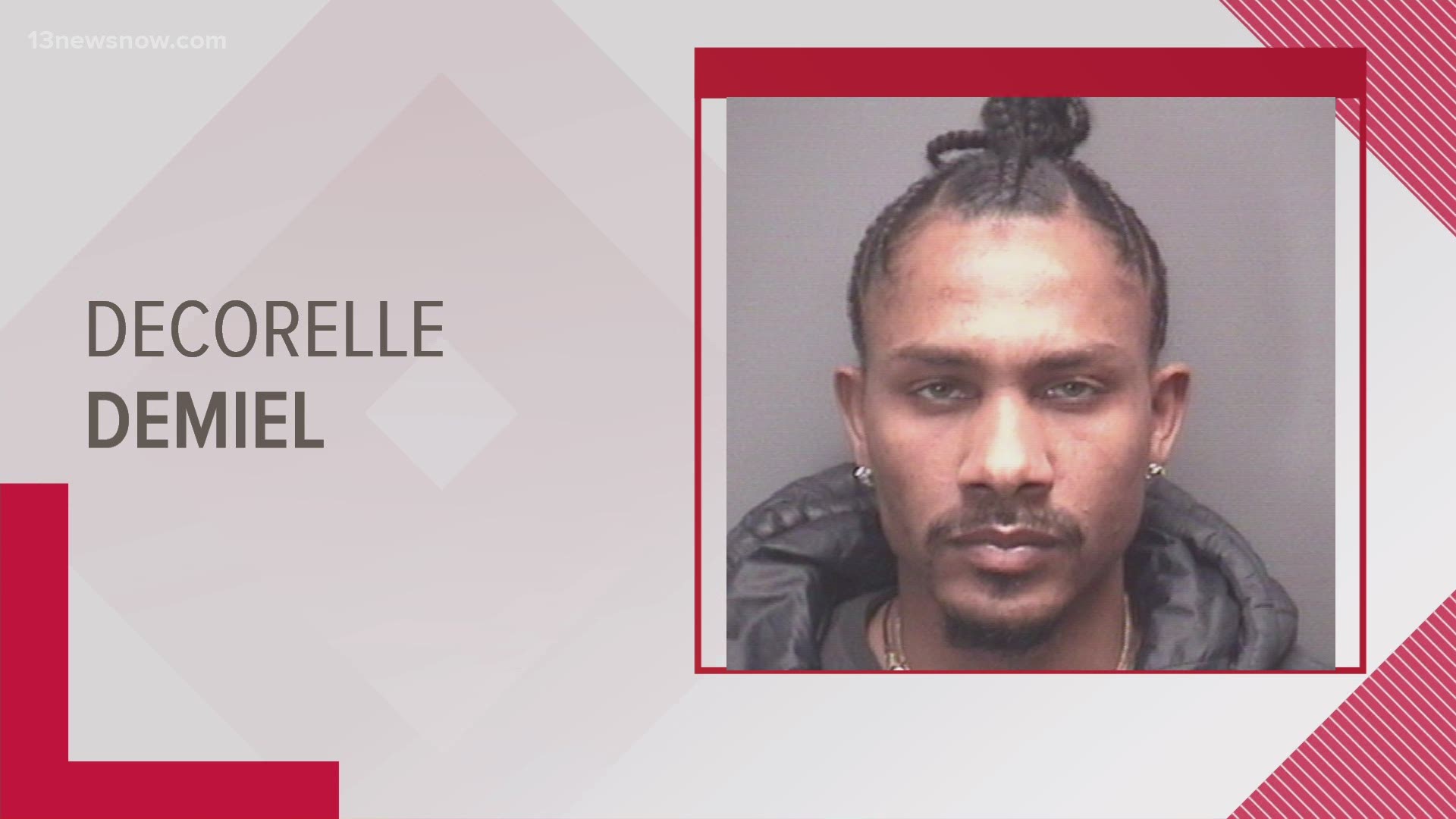 Decorelle Demiel is accused of rape and taking indecent liberties with a girl younger than age 15.