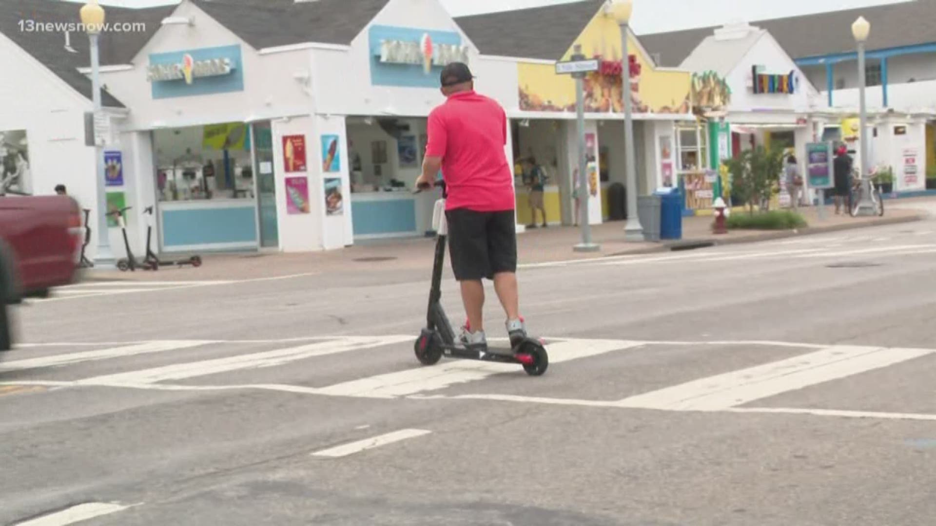 Virginia Beach City Council could ban the scooters from the resort area, at least temporarily, over safety concerns.