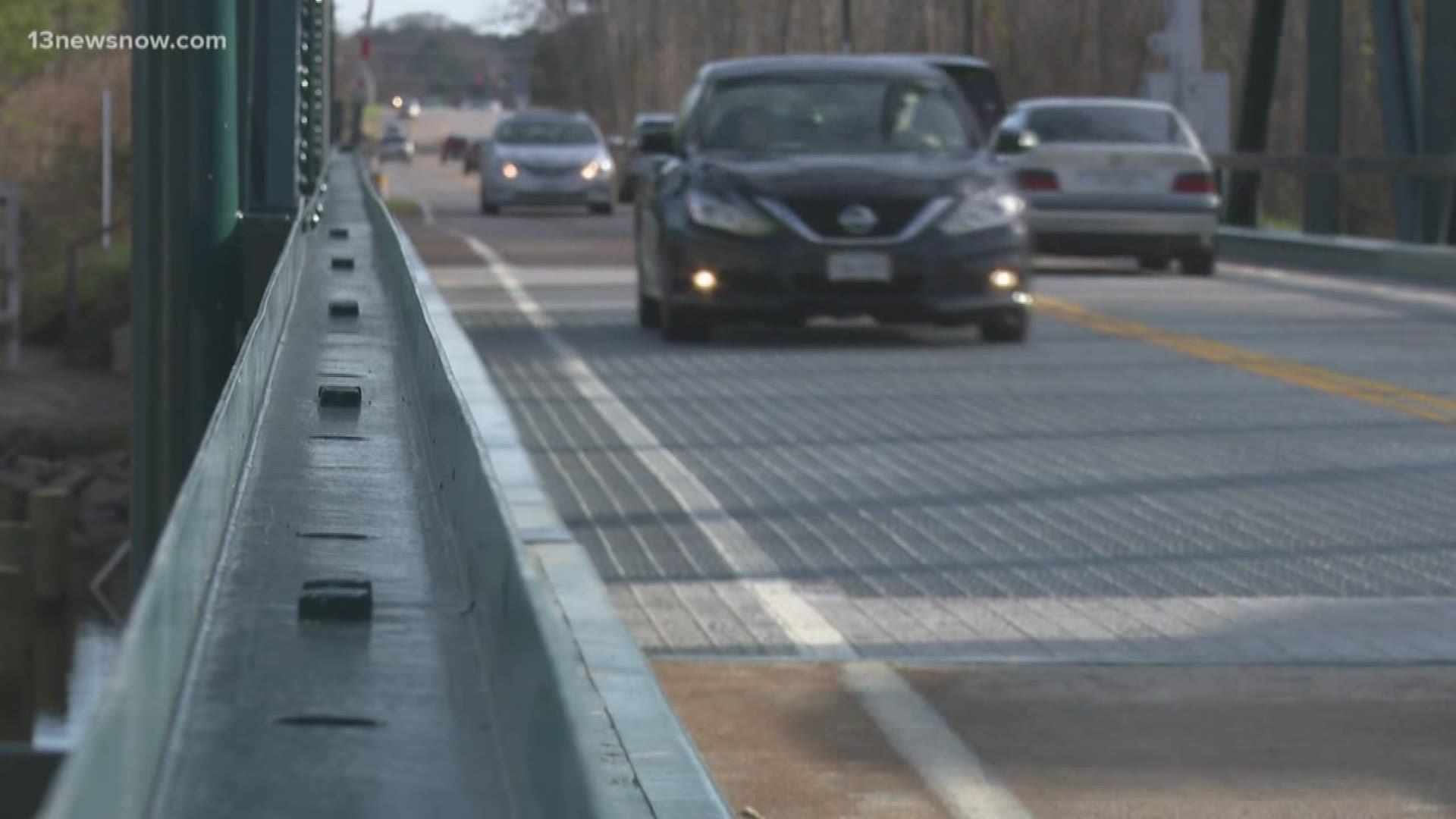 Crews have been repairing the decades-old bridge since August.