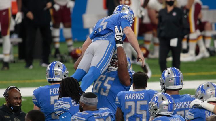 Prater's 59-yard FG lifts Lions to 30-27 win over Washington