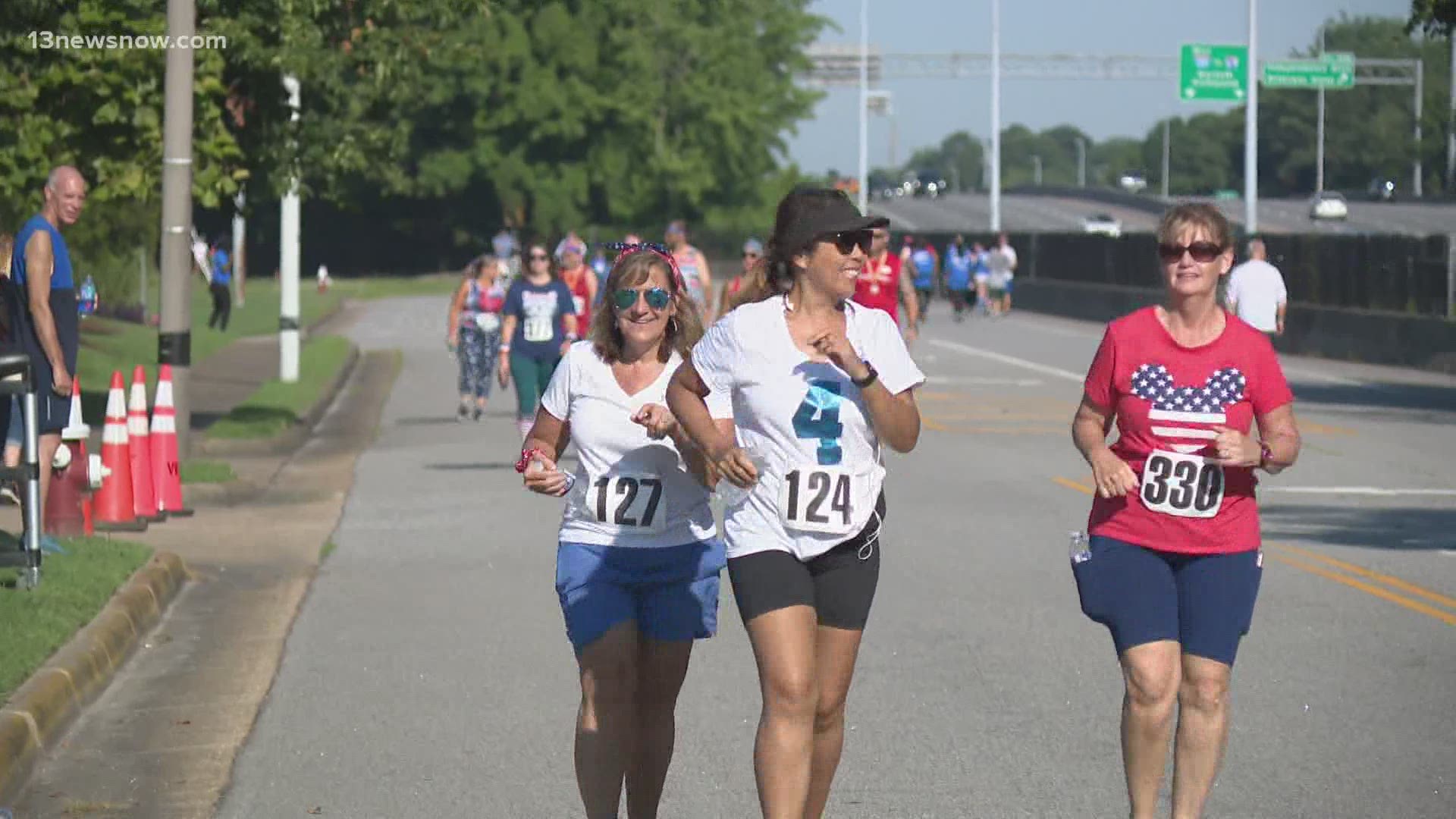 It was the 37th annual YMCA Independence Day 5k, and it's all for a good cause.