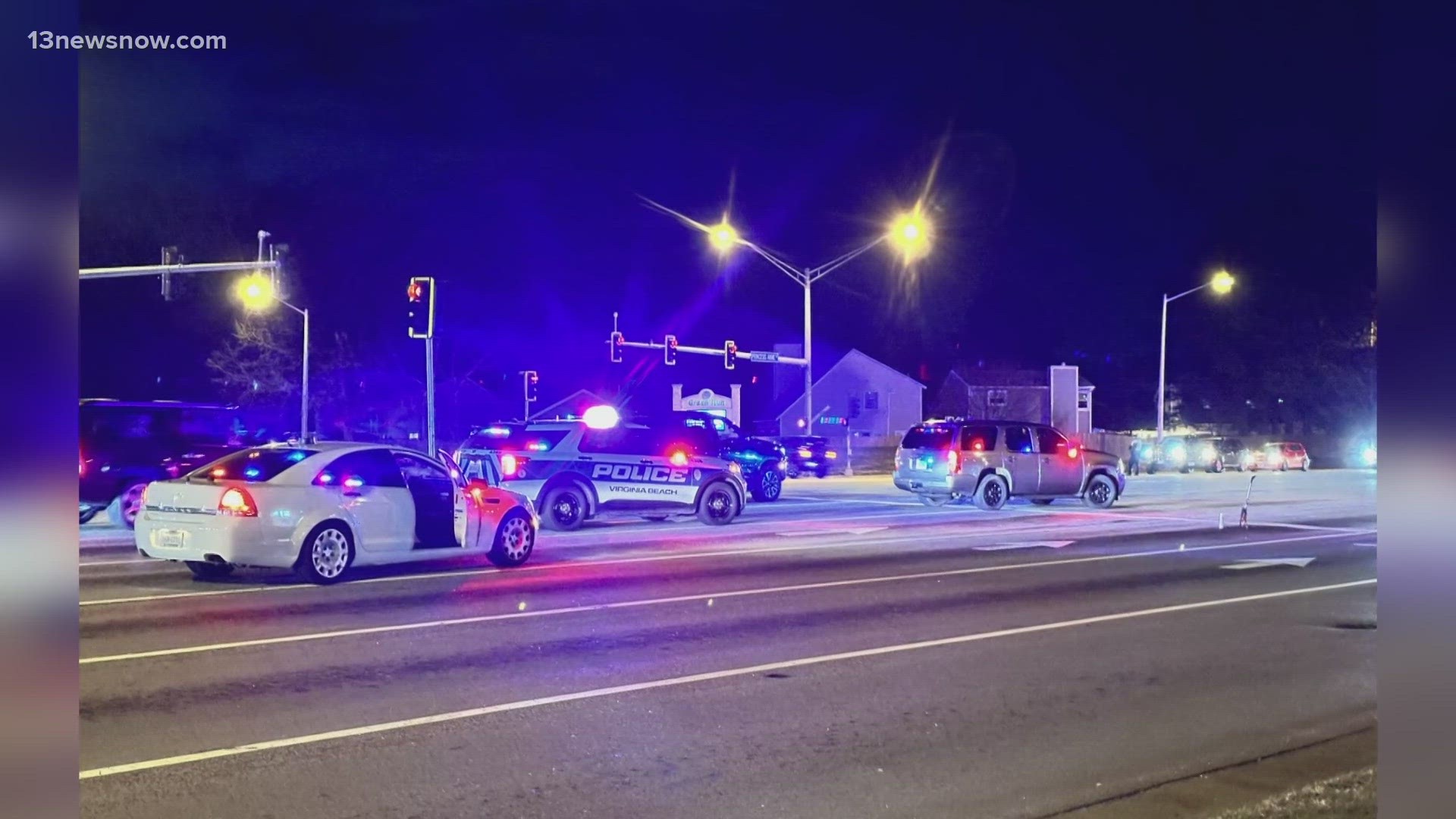 It happened at Princess Anne Road and Lynnhaven Parkway around 6:45 p.m. Tuesday.