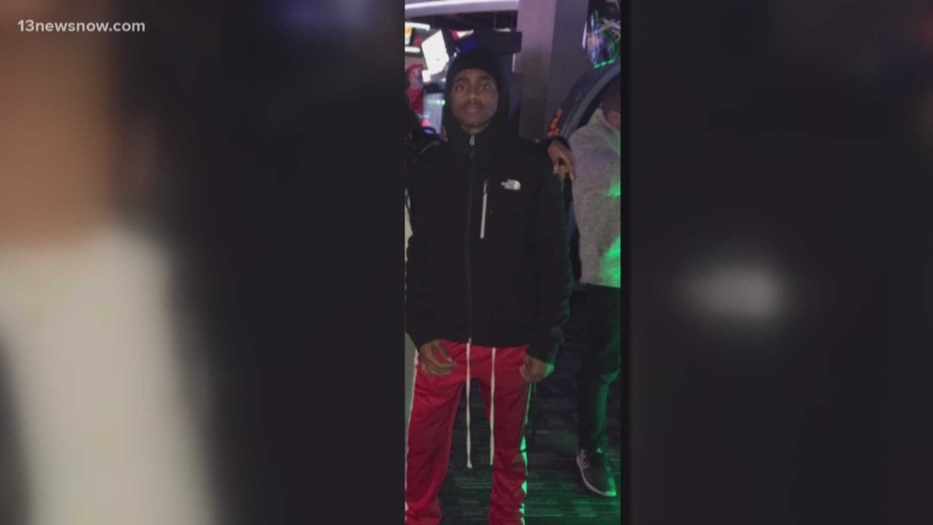 Rae'kwon Peterson, 17, was shot and killed outside a 7-Eleven in Hampton. Police said the shooter is still on the loose.