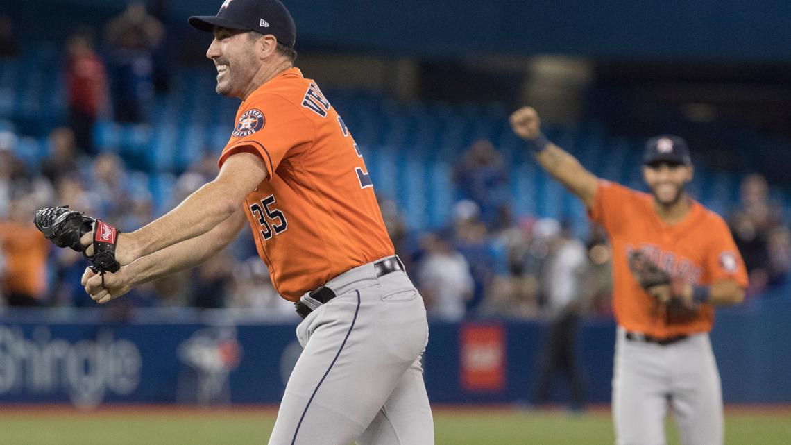 Former ODU star Justin Verlander gives up two early homers, takes