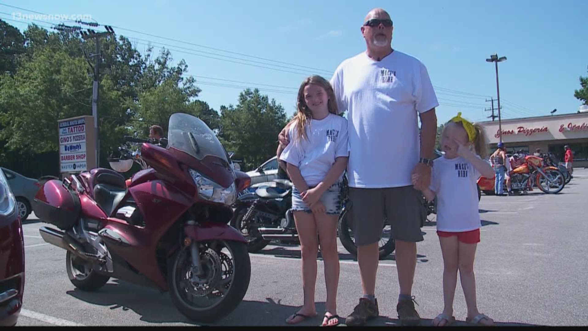A motorcycle parade in Virginia Beach over the weekend raised money for the Tidewater Autism Society.