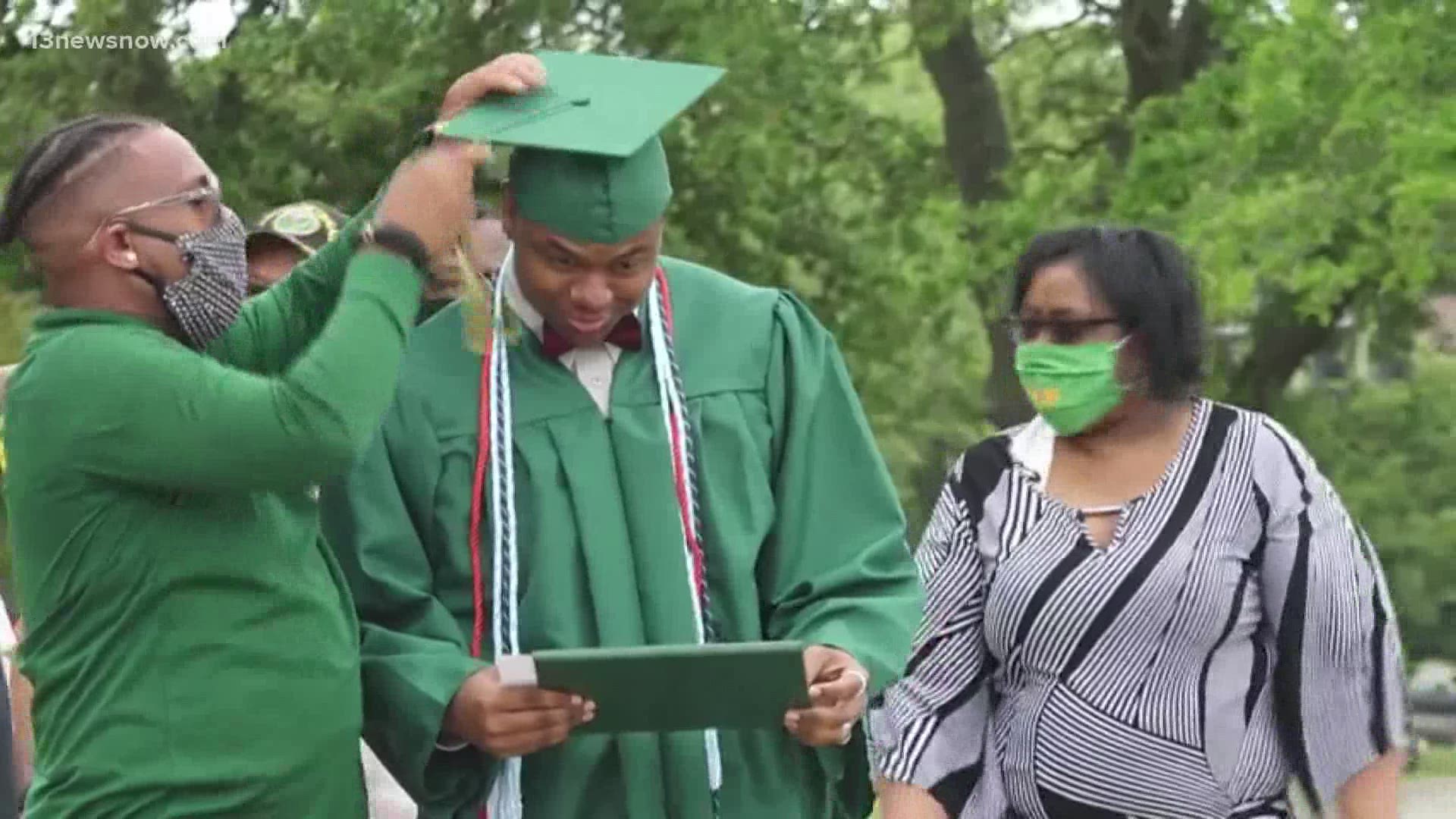 William & Mary 2020 graduates had their graduation ceremony canceled in 2020. As 13News Now Anne Sparaco explains, they might have to wait until 2022 for a ceremony.