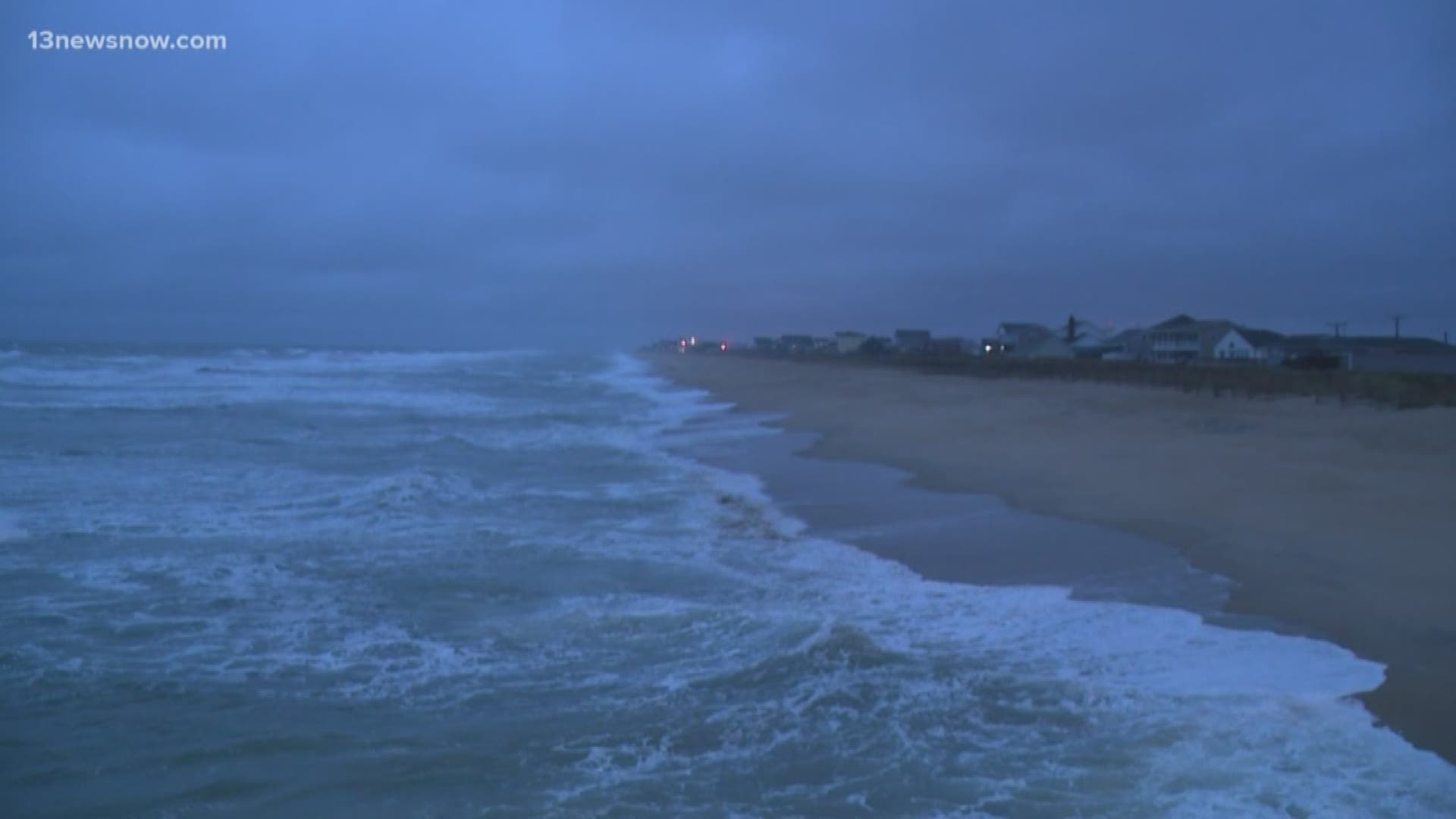 As a Nor'easter threatens the east coast, the Outerbanks are preparing for life-threatening flooding. Residents are concerned that there's still damage from Dorain.
