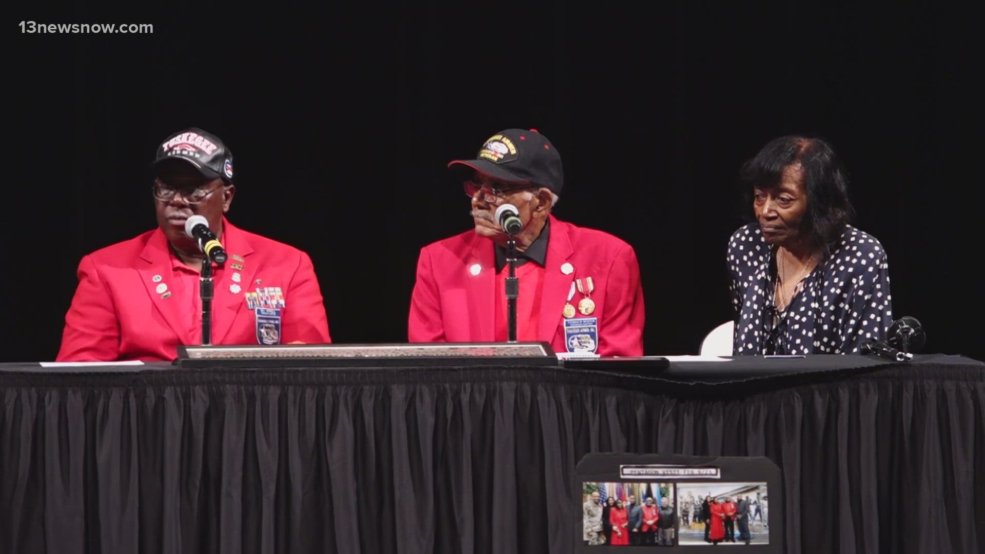 One of the first Black pilots to serve in the U.S. Army shared his story today at Norfolk State University.