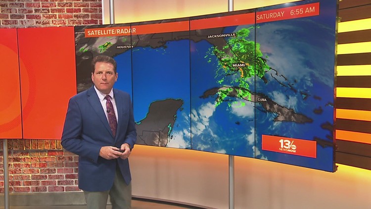 Tropics Update - Lots of rain, but system remains disorganized