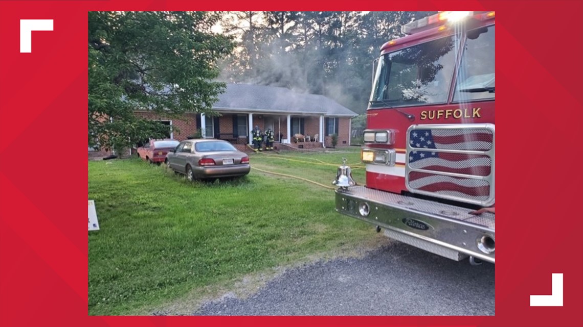 2 people displaced, 2 dogs killed in Suffolk house fire | 13newsnow.com