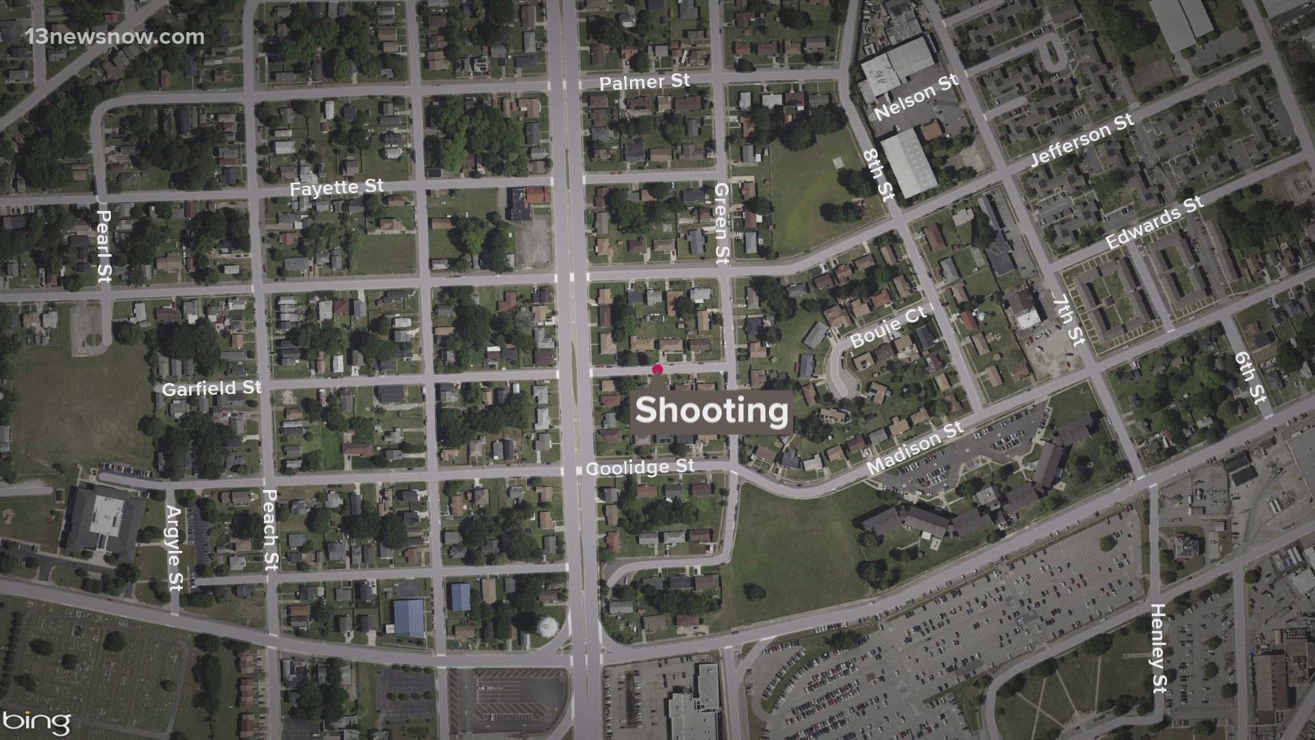 The shooting happened in the area of Garfield and Effingham streets.