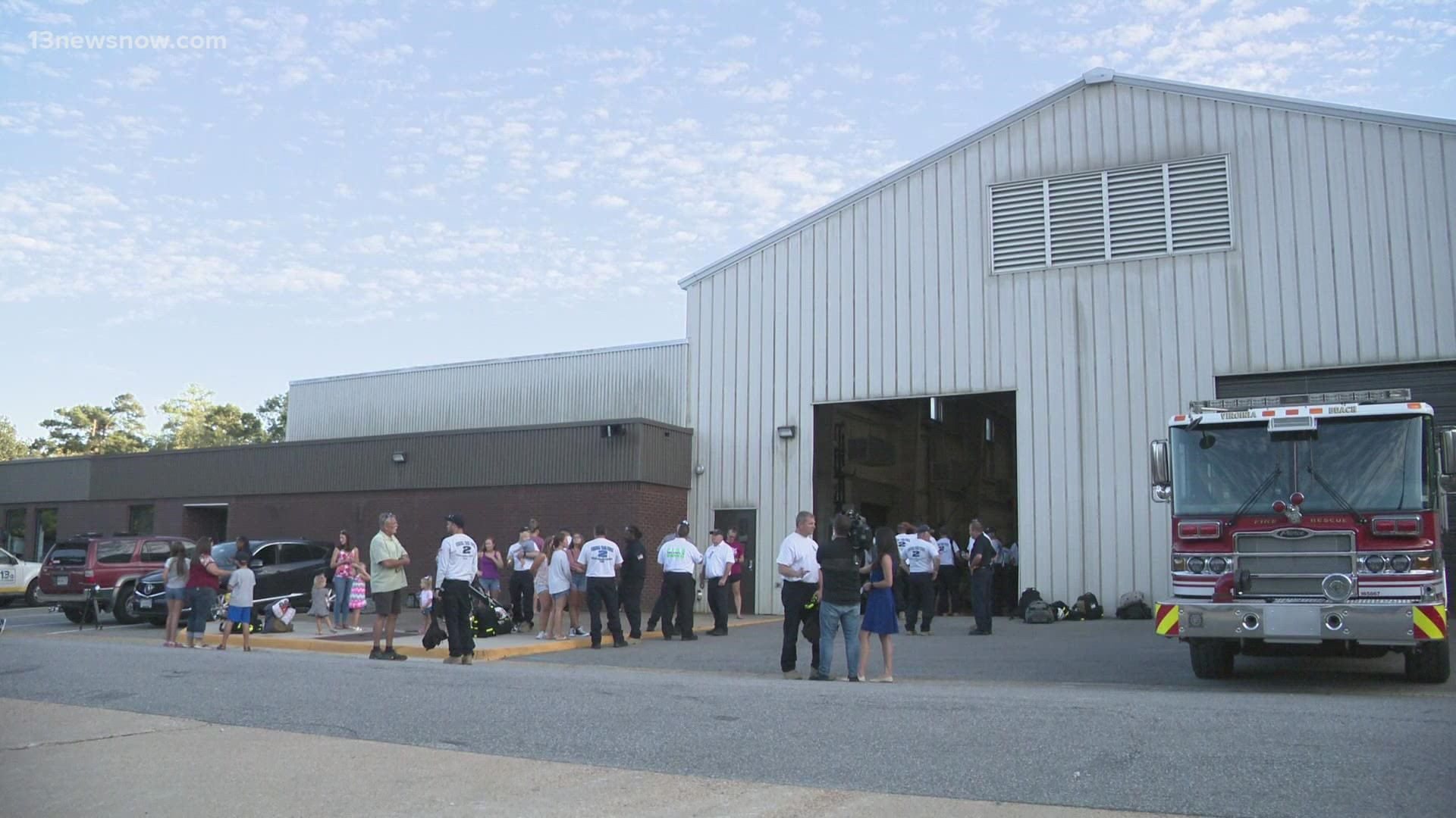 Dozens of Virginia Task Force 2 members were called to assist with the aftermath in Louisiana and New Jersey.