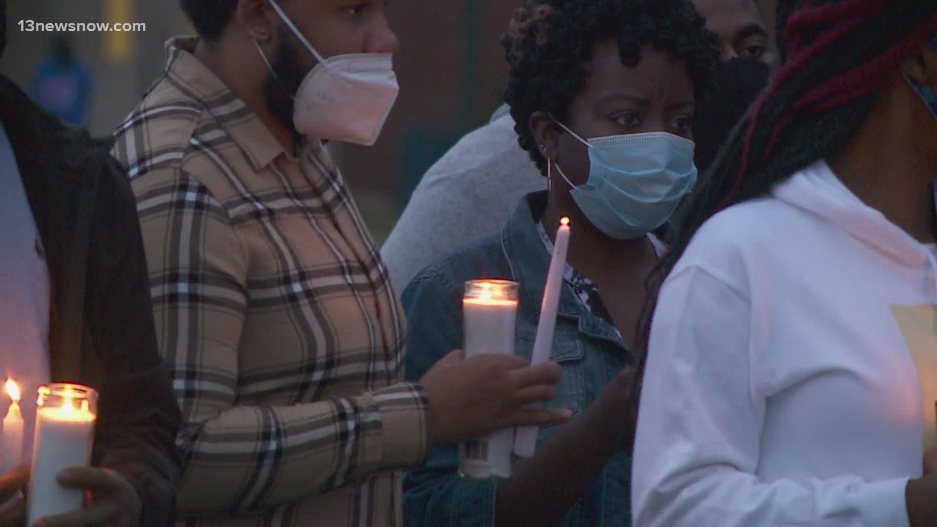 On Friday night, friends and loved ones of Asia Cowell gathered together for support. They held a candlelight prayer vigil at her school, Granby High.