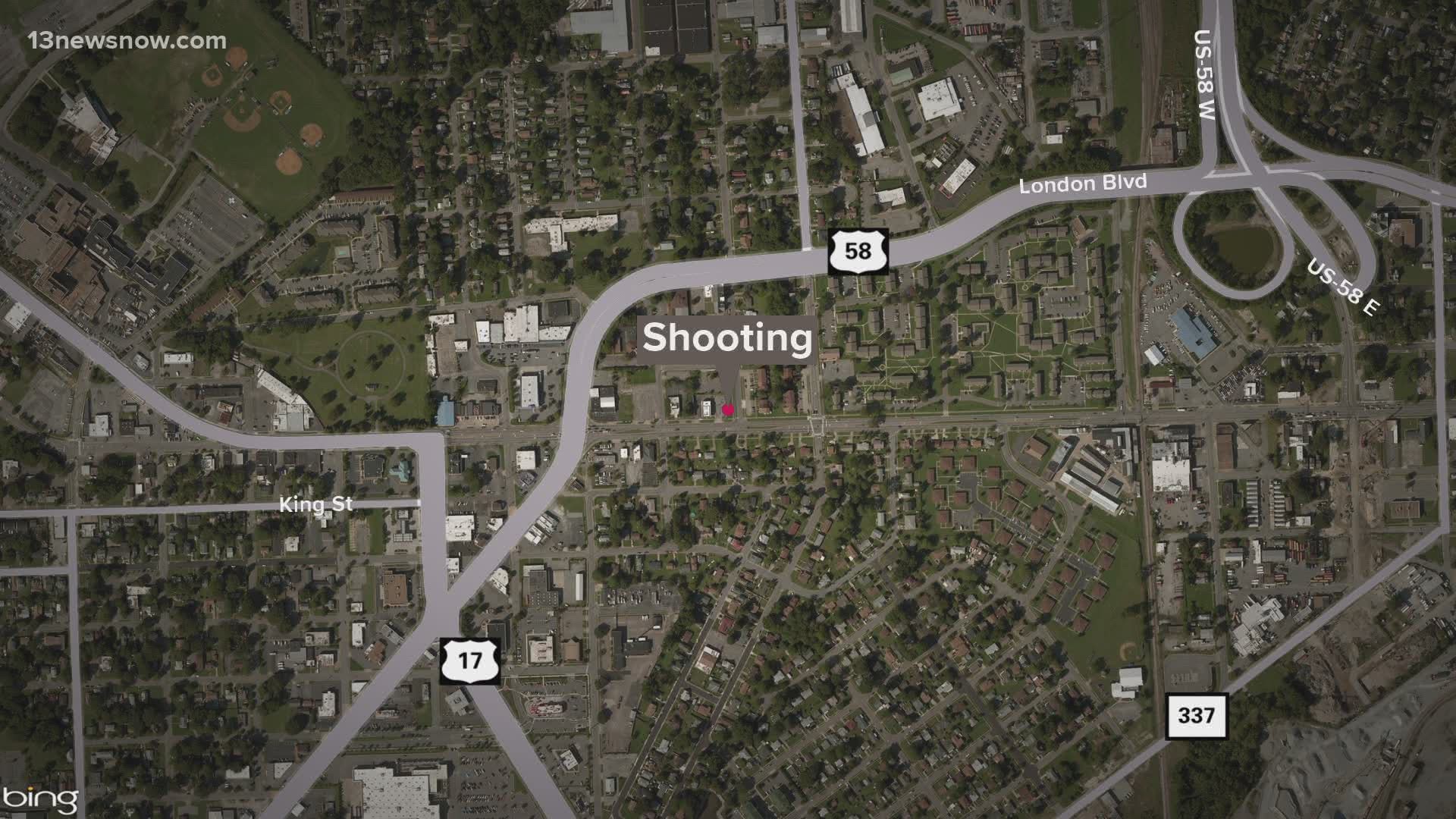 Police are trying to track down who shot a man on High Street in Portsmouth, leaving him with life-threatening injuries.