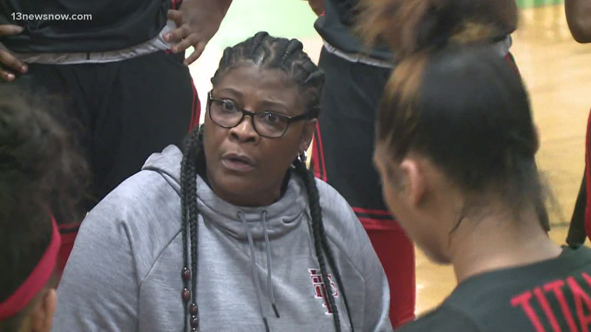 Lake Taylor's Saundra Sawyer speaks about how her team is fairing without off-season workouts, and the ongoing social unrest in the country.