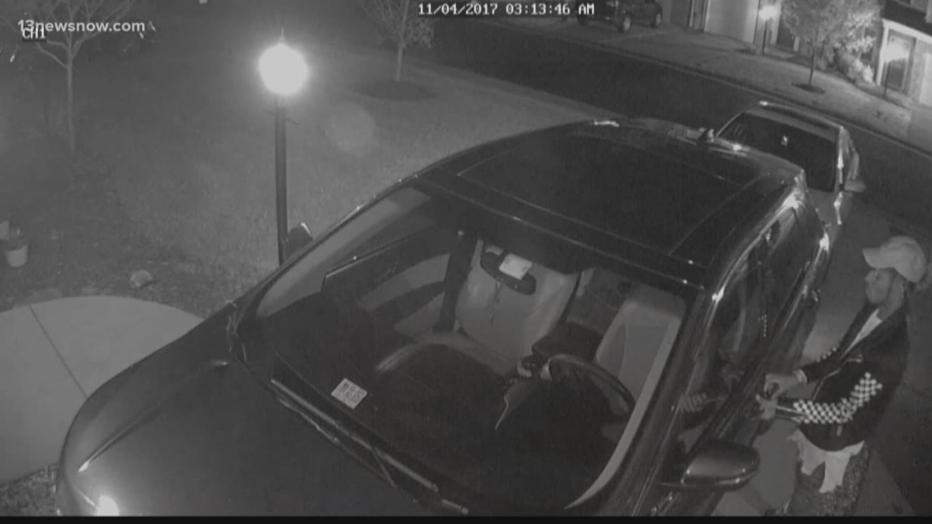 EXCLUSIVE VIDEO: York County break-ins caught on camera