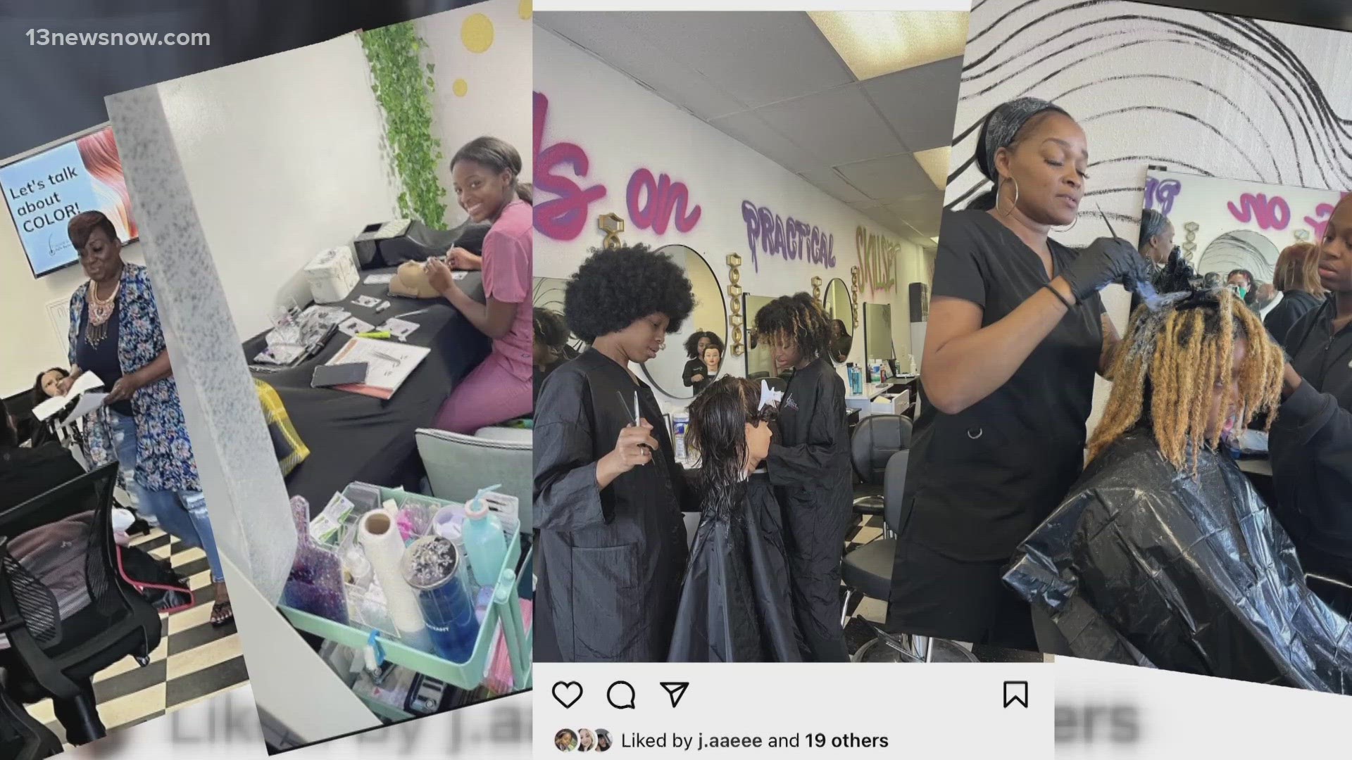Cosmetologist Faith Johnson used the pandemic as motivation to launch her beauty academy. Now, she's helping a new wave of entrepreneurs reach their goals, too.