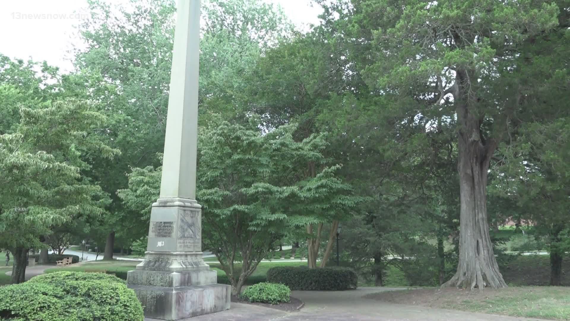 Williamsburg is joining the list of cities that are taking down their Confederate monuments. 13News Now Niko Clemmons has more.