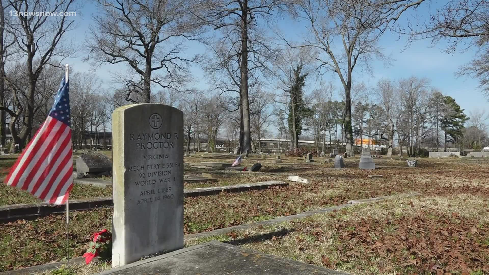 Several Virginia lawmakers want to restore history. They're looking to improve the conditions of the state's  African American cemeteries.