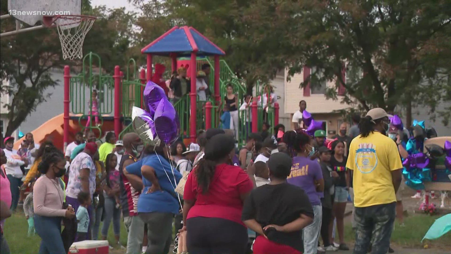 A "Stop the Violence" rally is underway in Norfolk. It comes after a lot of shootings involving children in our area, including the death of a 17-year-old girl.