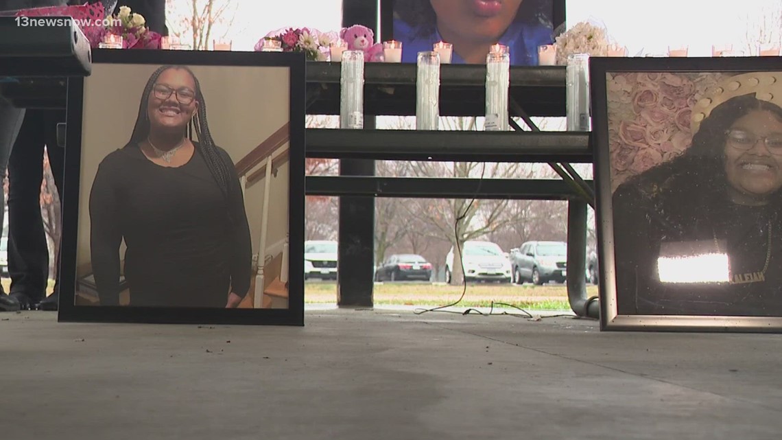 Family, friends gather to remember Menchville High School student ...