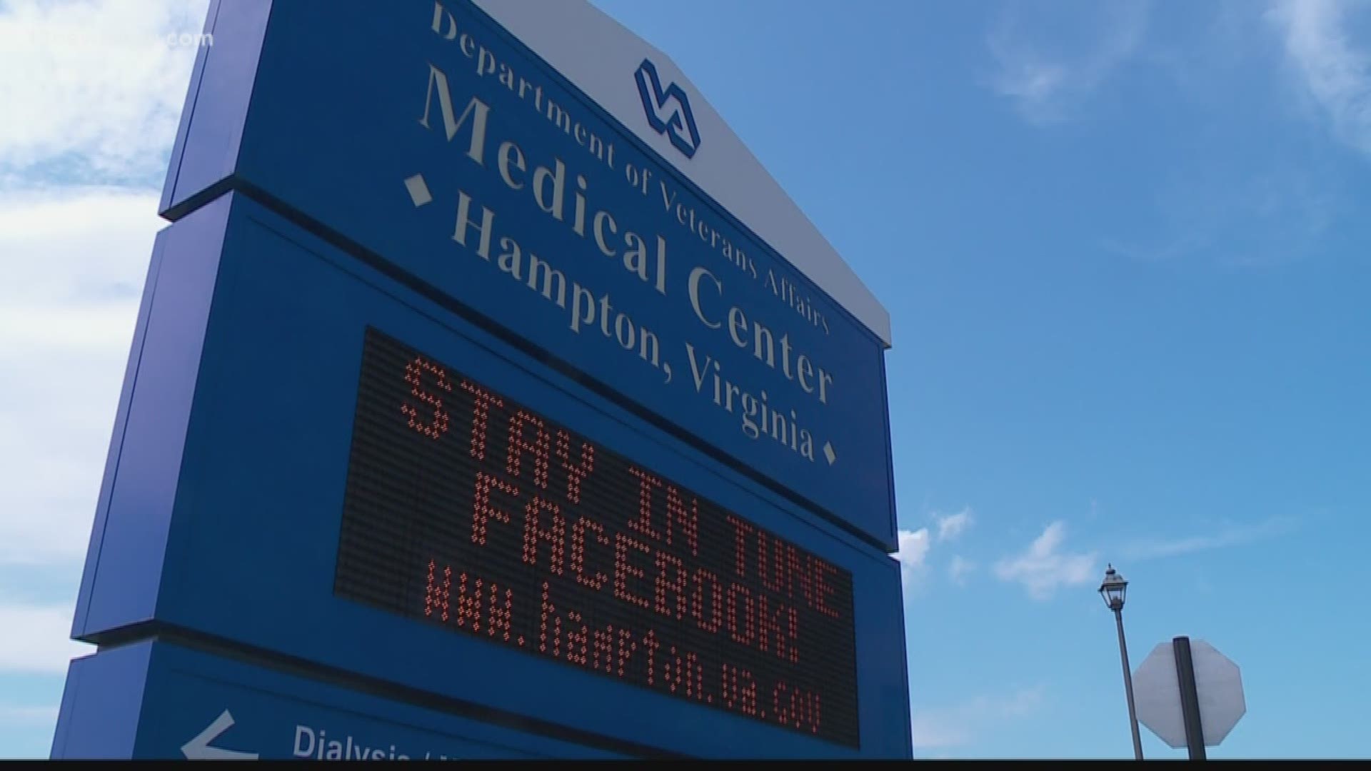 A much-needed dose of good news for the Hampton Veterans Affairs Medical Center.