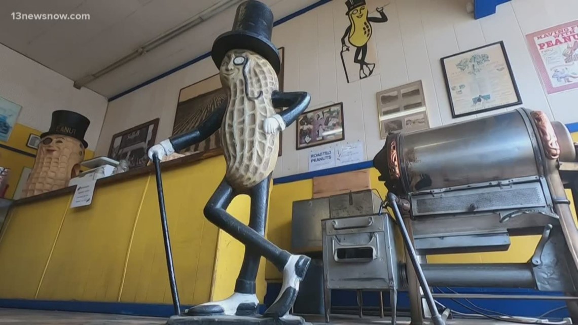 Mr. Peanuts calls Suffolk home where the first Planters production plant was. 13News Now Allison Bazzle spoke to locals about how they feel about the mascot's death.