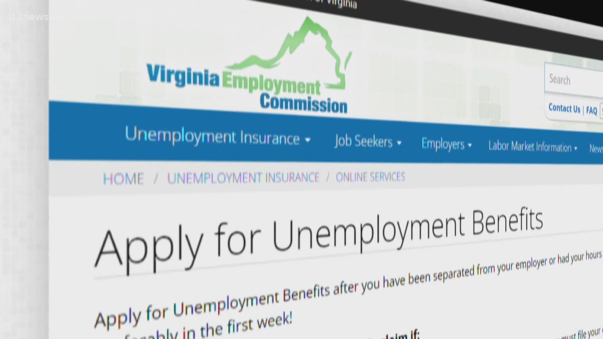 A Hampton Roads veteran says he hasn't received his unemployment benefits for months! Adam Carr says he's been calling the VEC for weeks, with very little help.