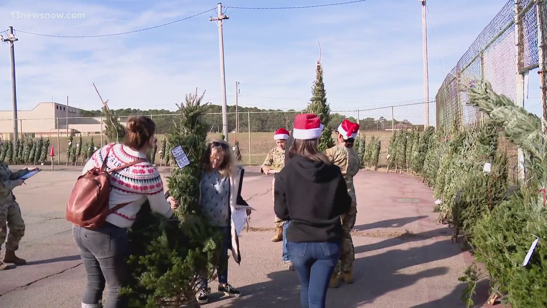 JEB Fort Story hosts free Christmas tree giveaway