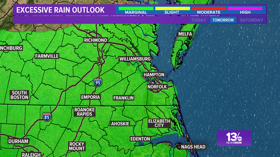 FORECAST: Tropical Downpours & Flooding Potential | 13newsnow.com