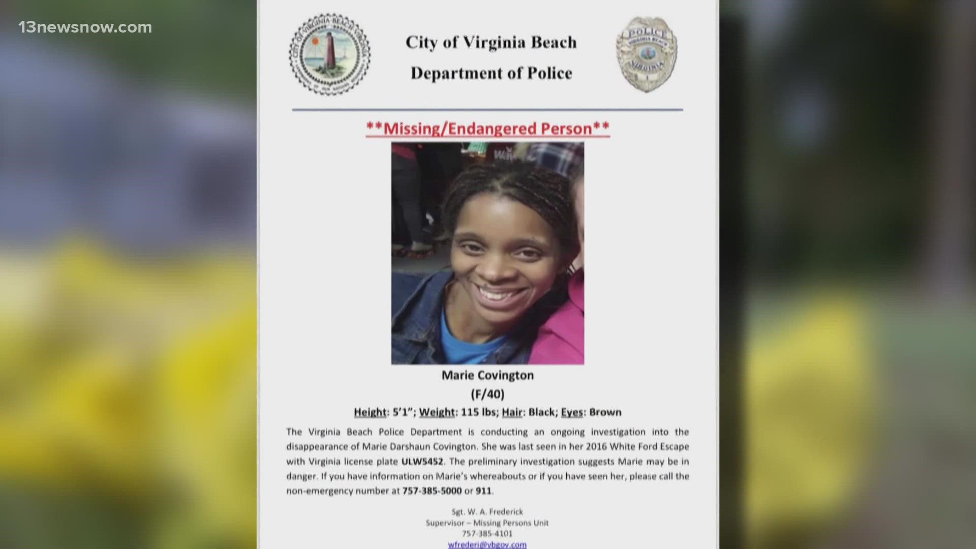 Roughly four months after her death, VBPD said an internal review found two of its officers "failed to meet the department’s standards and expectations."