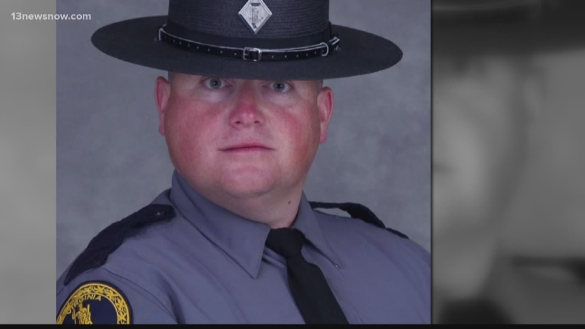 A special honor Wednesday for a state trooper killed in the line of duty.