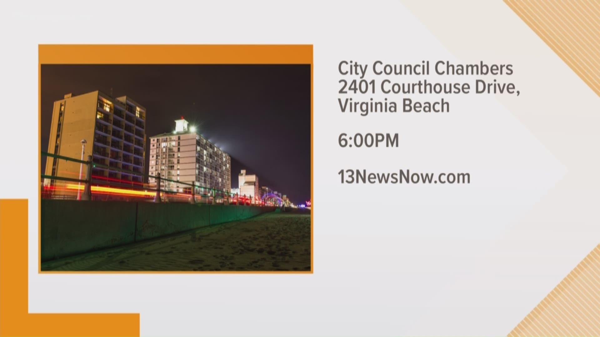 People in Virginia Beach can hear how city leaders plan to spend their tax dollars.