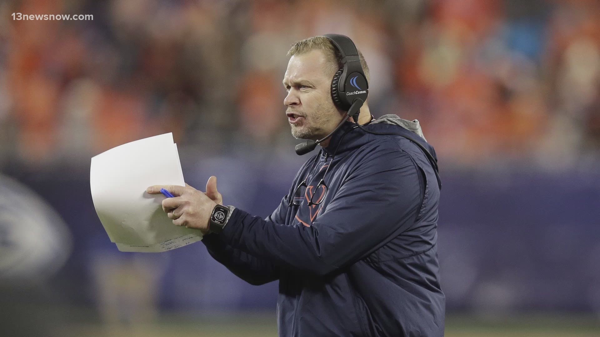 Head Coach Bronco Mendenhall with the latest on workouts and preparation